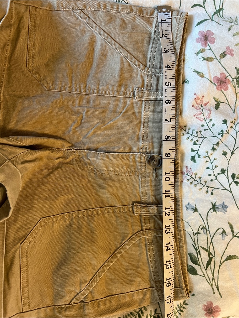 5 Pair American Eagle Outfitters Women's Shorts - Olive, Burgundy, Blue, Tan - Picture 6 of 6